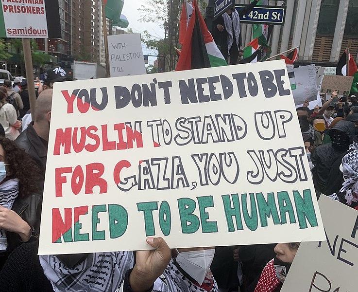 March 2021 Pro Palestine Rally wikimedia