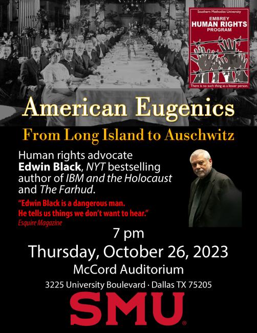 American Eugenics for SMU Embrey