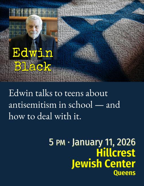 Edwin on Antisemitism in School